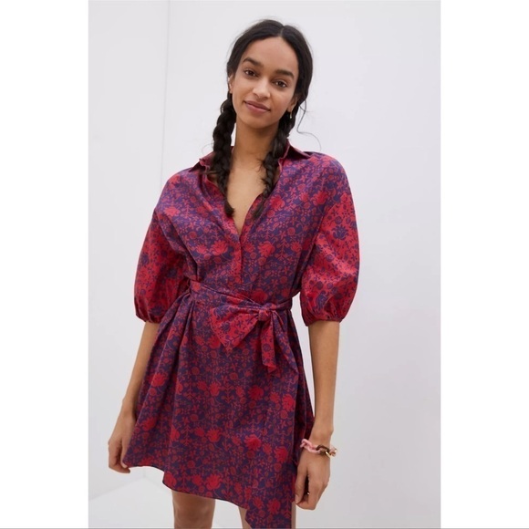 Sachin & Babi x Anthropologie Nightingale Mini Dress - Picture 1 of 7